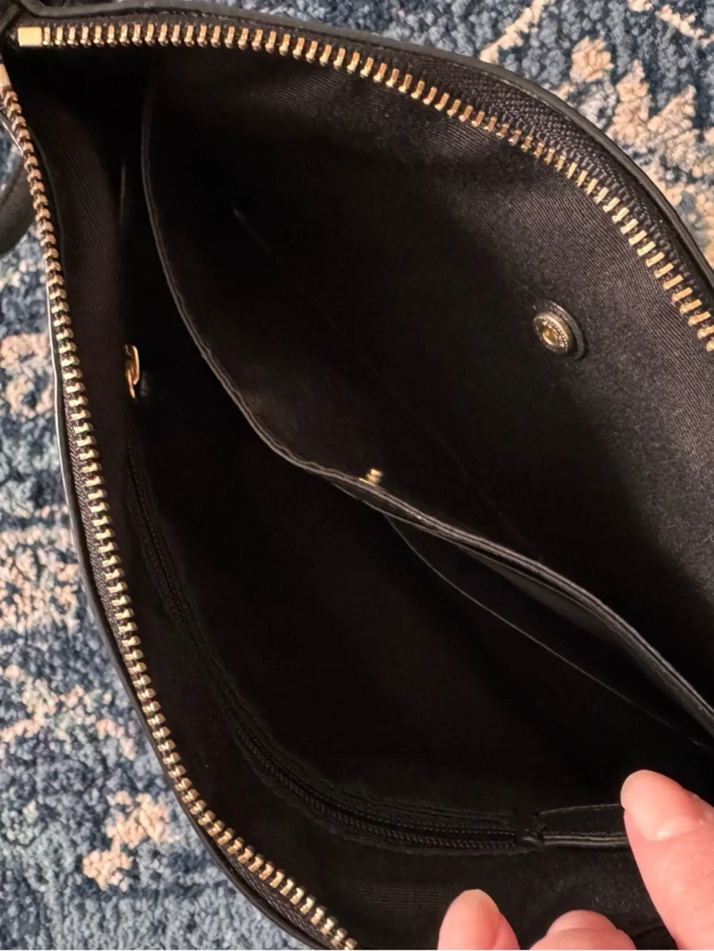 Coach Large Pebbled Wristlet - Picture 9 of 16